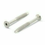 Шуруп ART 9040 А2 самосверлящий, самозенкующий,неполная резьба, звездообразный шлиц TX 6х70/47 TX25