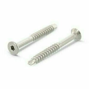 Шуруп ART 9040 А2 самосверлящий, самозенкующий,неполная резьба, звездообразный шлиц TX 6х90/57 TX25