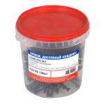 Саморезы гипсокартон-дерево ШСГД 4,8х100мм, фосфатированные 100шт