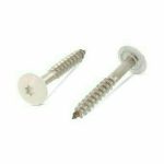 Винт ART 9086 А2 самонарезающий с расширенной низкой полукруглой головкой, неполная резьба, звездообразный шлиц 4,8х38 TX20 RAL 9001