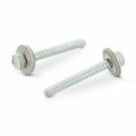 Саморез ART 9059 А2 фасадный, тупоконечный, с шестигранной головкой и EPDM-шайбой, тип BZ 6,3х75