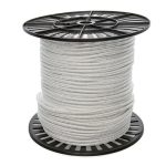 Шнур полиамид плотн.плет. 6,0 мм белый (150 м)