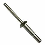 Заклепка DIN 7337 усиленная, стандартный бортик, P-Link, ST/ST M4.8х10