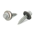 Винт 9505 А2 самонарезающий сверлоконечный шайба 14мм сверло 2мм, 4,5х25