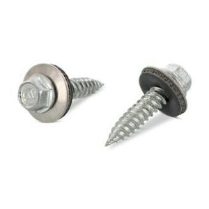 Винт 9505 А2 самонарезающий сверлоконечный шайба 14мм сверло 2мм, 6х25