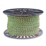 Шнур капрон.16-и прядный цветн. 5,0мм (200 м)