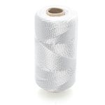 Шнур полиамид крученый 2,0 мм (белый 100 м)