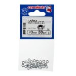 Гайка шестигранная DIN 934 М3, 30шт, цинк