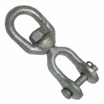 Вертлюг петля-вилка 8 (0.5 тн)