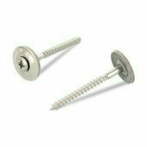 Шуруп ART 9068 А2 c полупотайной головкой и EPDM-шайбой , крестообразный шлиц PZ 5х300