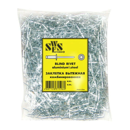 Заклепка вытяжная комбинированная SWFS 3,2х6 (1000 шт) — изображение 2