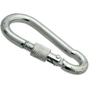 Карабин с предохр.гайкой М8 DIN5299 (1 шт)