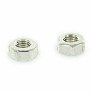 Гайка DIN 934 LT А4 шестигранная, левая резьба М8 A/F 13