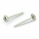 Шуруп ART 9167 А2 c полупотайной головкой и EPDM-шайбой, крестообразный шлиц PZ 4,5х80