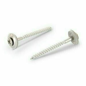 Шуруп ART 9167 А2 c полупотайной головкой и EPDM-шайбой, крестообразный шлиц PZ 4,5х90