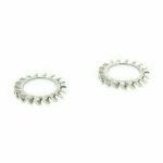 Шайба DIN 6798 форма A А5 стопорная, пружинная с внешними зубьями М10