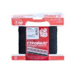 Шнур хоз.быт с сердеч. 1,5 мм (черный 50 м)