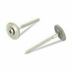 Шуруп ART 9168 А2 c полупотайной головкой и EPDM-шайбой, крестообразный шлиц PZ 4,5х30