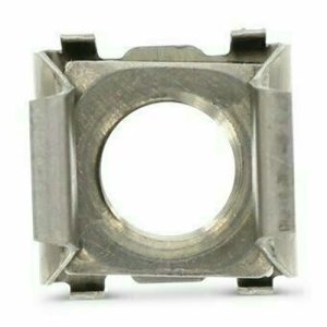 Гайка ART 9039 А2 кузовная, квадратная, с фиксирующей скобой М10