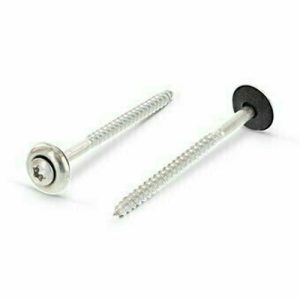 Шуруп ART 9287 А2 c полупотайной головкой и двухсоставной шайбой сталь+EPDM, звездообразный шлиц TX 4,5х120 TX25