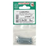 Саморезы для монт.окон оцинк.с буром 3,9х35 (8 шт)