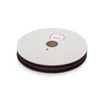 Ремень полипр. 25мм черн/красн (30 м)