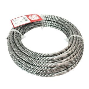 Трос стальной DIN 3055 6мм (10 м)