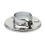 Держатель для трубы 25мм с фикс.мет.хром (2 шт)"El