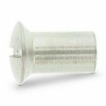 Гайка ART 9061 А4 мебельная, стяжная с полупотайной головкой, прямой шлиц М5