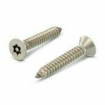 Винт ART 9122 А2 самонарезающий, с потайной головкой, шлиц TORX-PIN М6,3х19 TX-PIN30