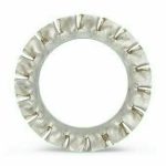 Шайба DIN 6798 форма A А2 стопорная, пружинная с внешними зубьями М2