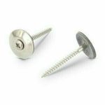 Шуруп ART 9169 А2 c полупотайной головкой и EPDM-шайбой, крестообразный шлиц PZ 4,5х25