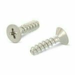 Винт ART 9090 А2 самонарезающий, с потайной головкой для термопластов, крестообразный шлиц PH 3х10