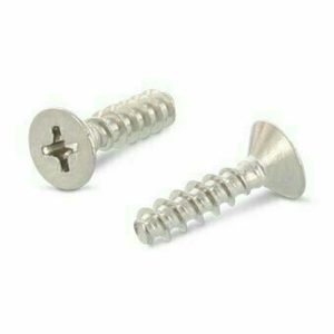 Винт ART 9090 А2 самонарезающий, с потайной головкой для термопластов, крестообразный шлиц PH 4х8