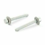 Саморез ART 9057 А2 фасадный, тупоконечный, с шестигранной головкой и EPDM-шайбой, тип BZ 6,3х300