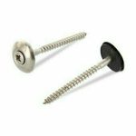 Шуруп ART 9068 А2 c полупотайной головкой и двухсоставной шайбой сталь+EPDM, крестообразный шлиц PZ 4,5х45