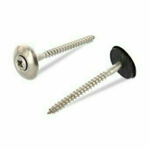 Шуруп ART 9068 А2 c полупотайной головкой и двухсоставной шайбой сталь+EPDM, крестообразный шлиц PZ 4,5х80