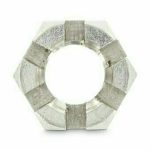 Гайка DIN 979 А2 корончатая, шестигранная, низкая М12