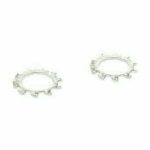 Шайба DIN 6797 форма А А2 стопорная, пружинная с внешними зубьями М18