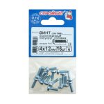 Винт пкр. DIN 7985 М4x12 (16 шт)