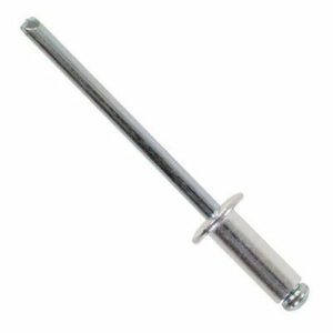 Заклепка DIN 7337 вытяжная стандартный бортик, AL (mg 2.5%)/ST, RAL M3.2х6
