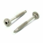 Шуруп ART 9250 А2 с низкой полукруглой головкой с фланцем, с режущей кромкой, неполная резьба звездообразный шлиц 8х60 TX40