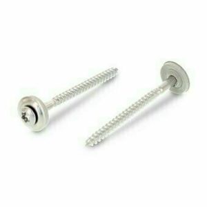 Шуруп ART 9287 А2 c полупотайной головкой и EPDM-шайбой, звездообразный шлиц TX 4,5х20 TX25