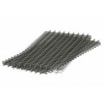 Сетка кладочная черная в картах 60х60х2,5 мм 0,5х2 м