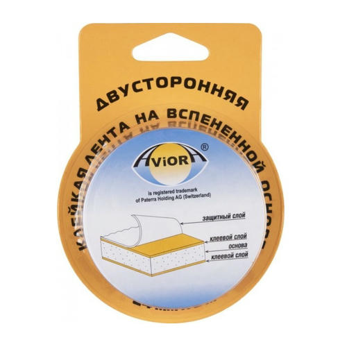Лента AVIORA двусторонняя 24 мм 2 м