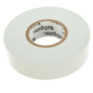 Изолента ПВХ Navigator NIT-A19-20/WH белая 19 мм 20 м