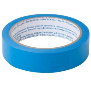 Лента клейкая малярная Master Color 30-6412 синяя 25 мм 25 м
