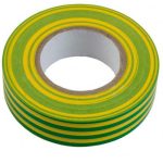 Изолента ПВХ General Lighting Systems GIT-15-19-20-YG желто-зеленая 20 м