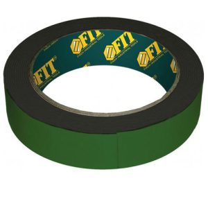 Лента клейкая Fit 11795 двухсторонняя черная 12 мм 5 м