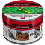 Лента герметизирующая Nicoband самоклеящаяся серая 3000х75 мм